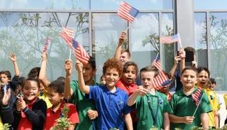 جانب من استقبال "وفود الأولمبياد الخاص"