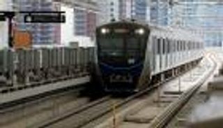 بالصور.. أول رحلة تجريبية لمترو أنفاق إندونيسيا 