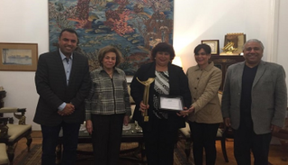 مهرجان أسوان يكرم وزير الثقافة المصرية