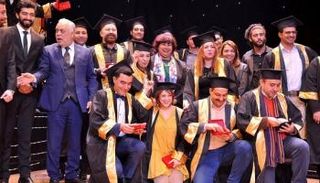 جانب من حفل التكريم بمهرجان المسرح العربي