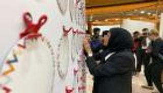 "الفن يجمعنا" معرض  لأصحاب الهمم على هامش الألعاب العالمية