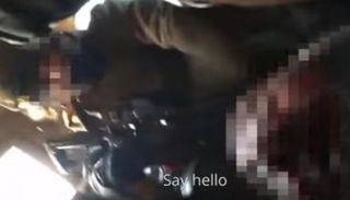 صورة من شريط فيديو التنكيل