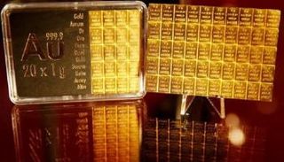 سبائك ذهبية في دوسلدورف - أرشيفية