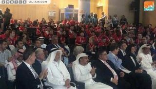 جانب من انطلاق القمة العالمية للشباب القادة في أبوظبي‬