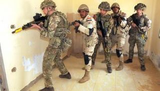 جانب من التدريب المصري البريطاني المشترك - أحمس 1