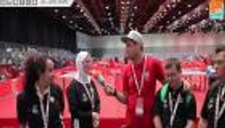 أعضاء منتخب مصر لتنس الطاولة يتحدثون عن المشاركة في الألعاب العالمية