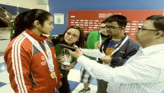  يوليانا مورا لاعبة المنتخب الكوستاريكي