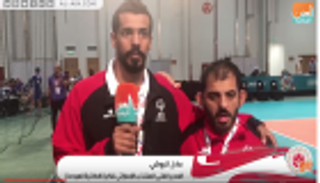 البلوشي: سعداء بالفوز في بداية مشوارنا بالألعاب العالمية