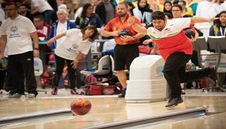 لاعب البولينج الإماراتي صالح المري