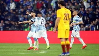 من مباراة سبال وروما