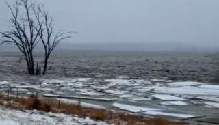 فيضان مياه نهر نبراسكا 