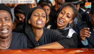 الحزن يخيم على إثيوبيا بعد تشييع رفات ضحايا الطائرة المنكوبة