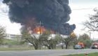 حريق في منشأة بتروكيماوية بولاية تكساس الأمريكية