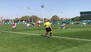 جانب من المباراة