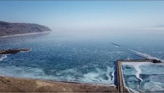 بحيرة بايكال في سيبيريا