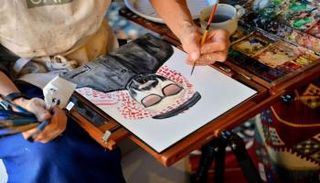 ريشة عالمية ترسم مهرجان الملك عبدالعزيز للإبل