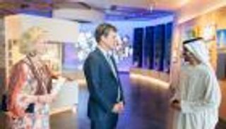 رئيس الأولمبياد الخاص يزور واحة الكرامة في أبوظبي