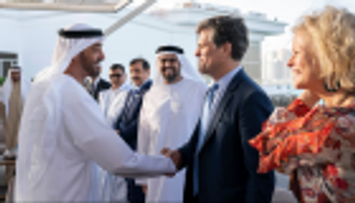 بالصور..محمد بن زايد يستقبل مجلس إدارة مؤسسة الأولمبياد الخاص العالمية