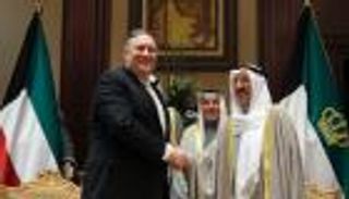 بومبيو: اتفقت مع أمير الكويت على ضرورة توحد دول الخليج ضد النظام الإيراني