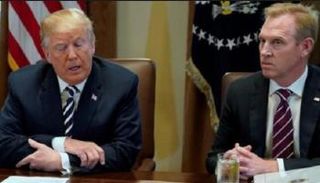 الرئيس الأمريكي ووزير الدفاع بالوكالة باتريك شانهان