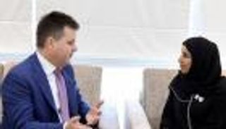 حصة بوحميد تبحث مع مسؤول ألماني سبل تمكين أصحاب الهمم