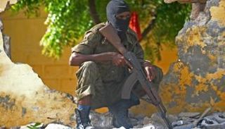 أحد عناصر الجيش الصومالي