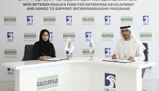 تعاون بين"صندوق خليفة" و"أدنوك"في ريادة الأعمال