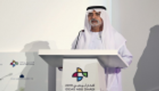 بالصور.. نهيان بن مبارك يفتتح "ملتقى أفكار أبوظبي 2019" بمشاركة دولية