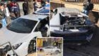 بالفيديو.. بريطاني يبكي بعد تحطيم لامبورجيني بـ300 ألف دولار
