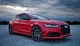 اللقطات الأولى لسيارة أودي"Rs6"