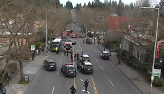 الشرطة الأمريكية في موقع الحادث - تويتر