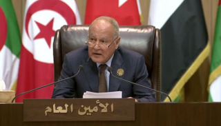 الأمين العام لجامعة الدول العربية أحمد أبو الغيط