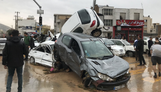 خسائر فادحة جراء السيول في إيران - أرشيفية
