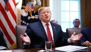  الرئيس الأمريكي دونالد ترامب