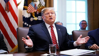 الرئيس الأمريكي دونالد ترامب