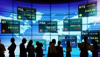 أسواق المال العالمية تحقق مكاسب فصلية