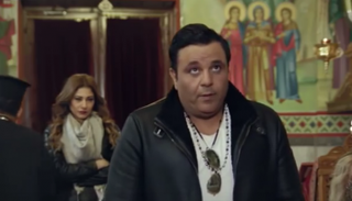 محمد فؤاد في مشهد من المسلسل 
