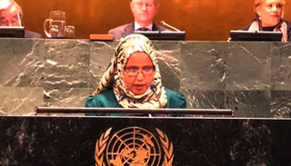 وزير الدفاع الإثيوبية في كلمتها أمام الاجتماع الوزاري لحفظ السلام