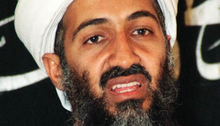 أسامة بن لادن مؤسس تنظيم القاعدة الإرهابي