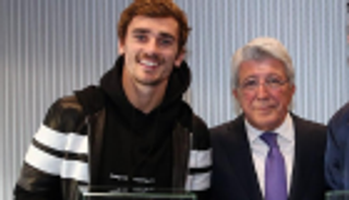 رئيس أتلتيكو مدريد يحسم مستقبل جريزمان