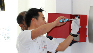 تركيب نظام "أمان" في مباني الشارقة