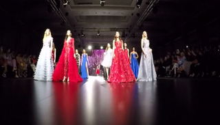 جانب من عروض أسبوع الموضة في الأردن 