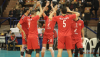 الأهلي يحقق فوزه الأول في بطولة أفريقيا للكرة الطائرة