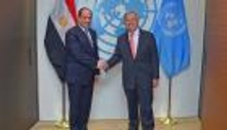 جوتيريس: مصر تضطلع بدور أساسي في تحقيق الأمن والسلام بالشرق الأوسط 