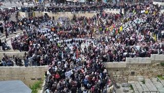 ساحة باب العامود اليوم