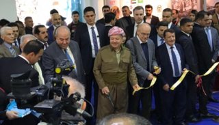 مسعود برزاني يفتتح فعاليات المعرض