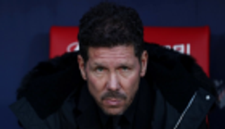 سيميوني يراقب حالة مهاجميه قبل مواجهة برشلونة