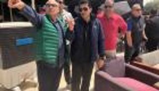 وزير الرياضة المصري يتفقد موقع إجراء حفل قرعة أمم أفريقيا