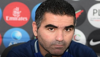 جلال قادري مدرب فريق الإمارات