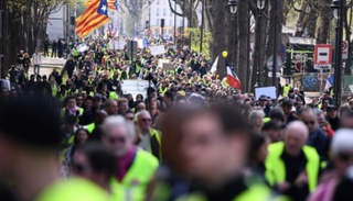 مظاهرات السترات الصفراء للسبت الـ21 على التوالي